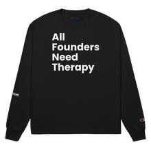 Load image into Gallery viewer, All Founders Need Therapy Long Sleeve Shirt [Limited Edition]
